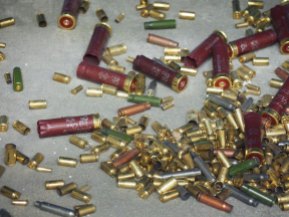 Gun shells assorted