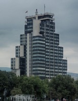 National TV station building, Skopje
